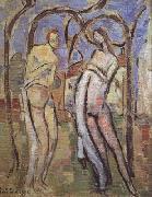 Emile Bernard Adam and Eve (mk06) oil